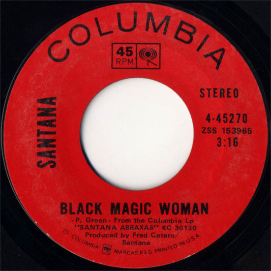 Santana Groovy Coaster - Black Magic Woman