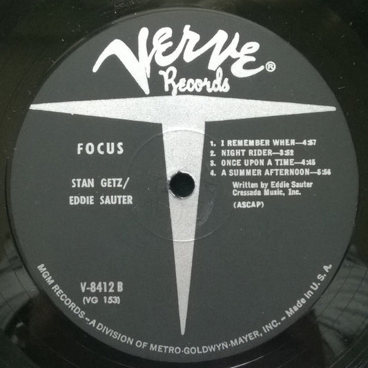 Stan Getz Groovy lp Coaster - Focus