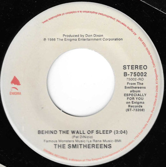 The Smithereens Groovy Coaster - Behind The Wall Of Sleep