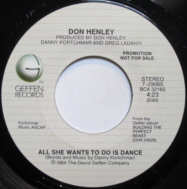 Don Henley Groovy Coaster - All She Wants To Do Is Dance