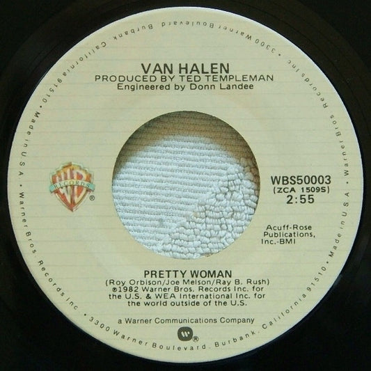 Van Halen Groovy Coaster - Pretty Woman