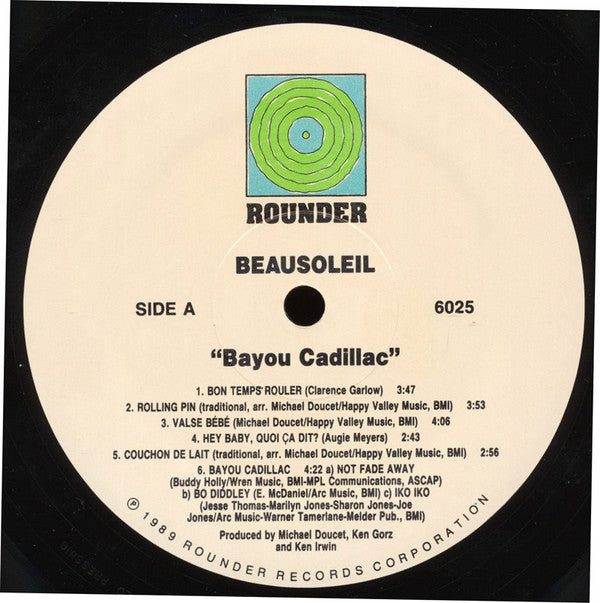 Beausoleil Groovy Coaster - Bayou Cadillac (Side 1)