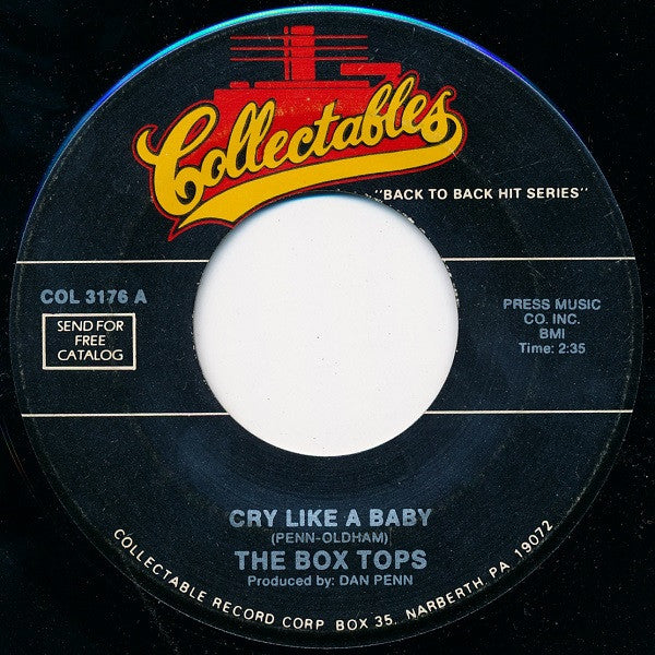 Box Tops Groovy Coaster - Cry Like A Baby