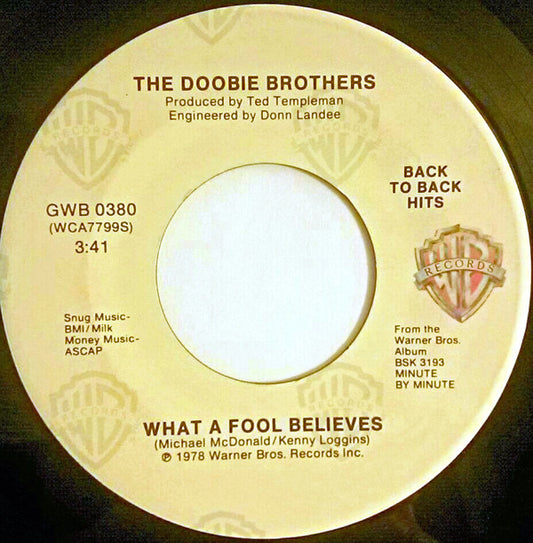 The Doobie Brothers Groovy Coaster - What A Fool Believes