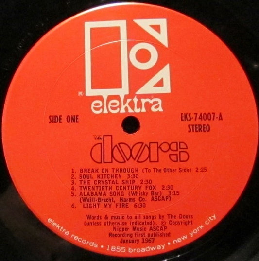 The Doors Groovy Coaster - The Doors (Side 1)