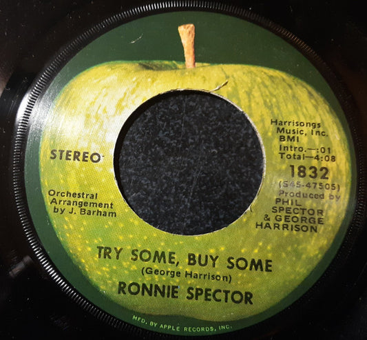 Ronnie Spector Groovy 45 Coaster - Try Some, Buy Some