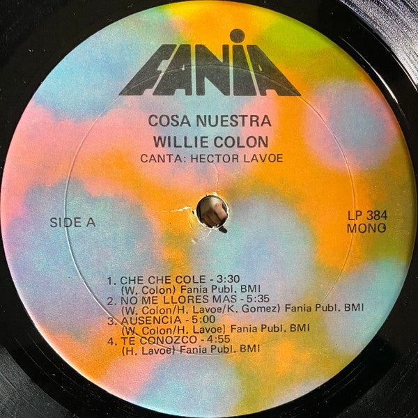 Willie Colón Groovy Coaster - Cosa Nuestra (Side A)