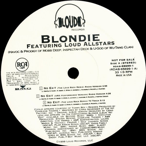 Blondie Groovy Coaster - No Exit