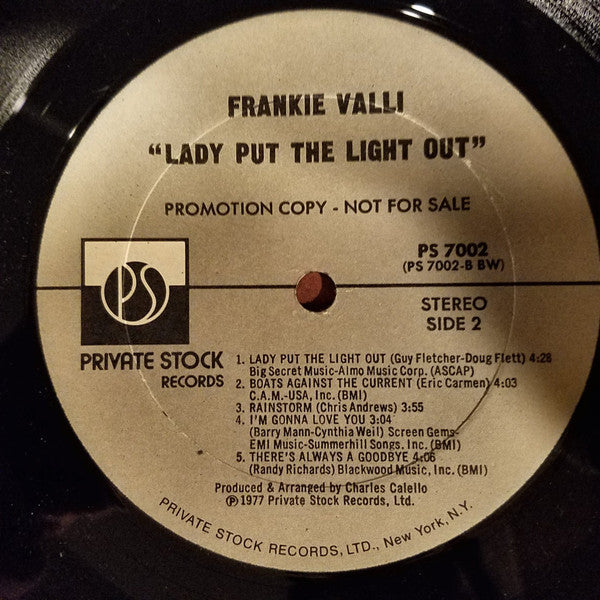 Frankie Valli Groovy Coaster - Lady Put The Light Out