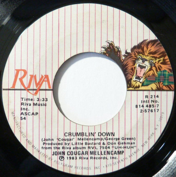 John Cougar Mellencamp Groovy Coaster - Crumblin' Down