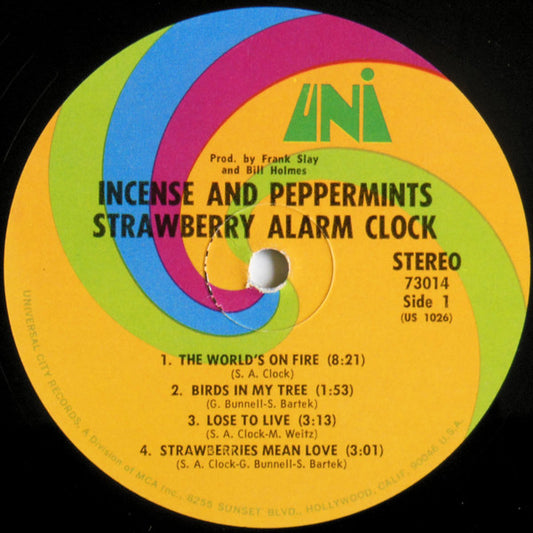 Strawberry Alarm Clock Groovy Coaster - Incense And Peppermints (Side 1)