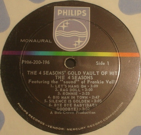 The Four Seasons Groovy Coaster - The 4 Seasons' Gold Vault Of Hits