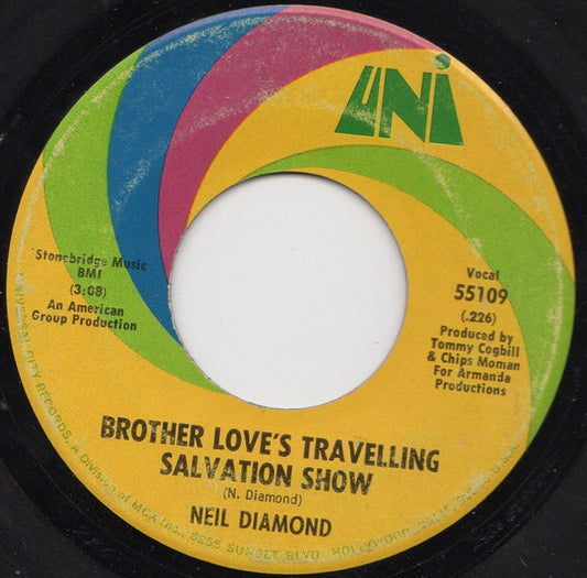 Neil Diamond Groovy Coaster - Brother Love's Travelling Salvation Show