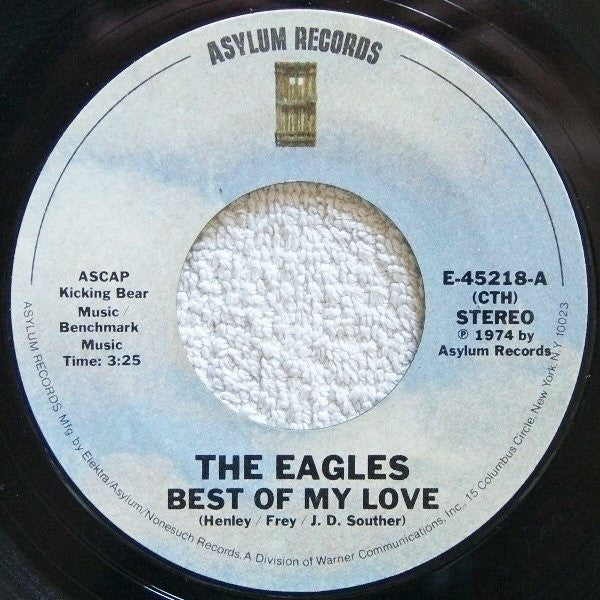 Eagles Groovy 45 Coaster - Best Of My Love