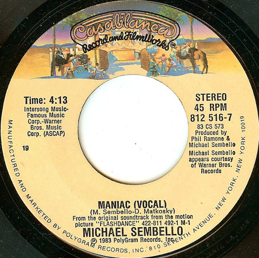 Michael Sembello Groovy Coaster - Maniac