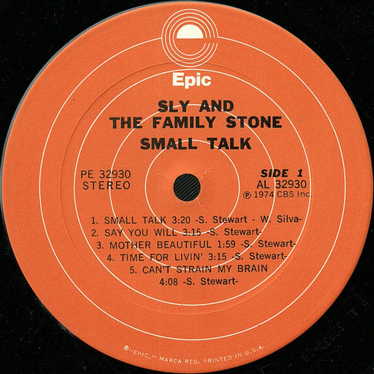 Sly & The Family Stone Groovy Coaster - Small Talk