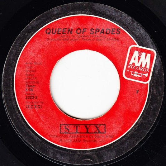 Styx Groovy 45 Coaster - Queen of Spades