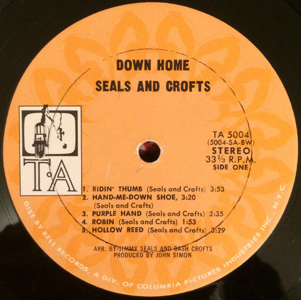 Seals & Crofts Groovy Coaster - Down Home (Side 1)