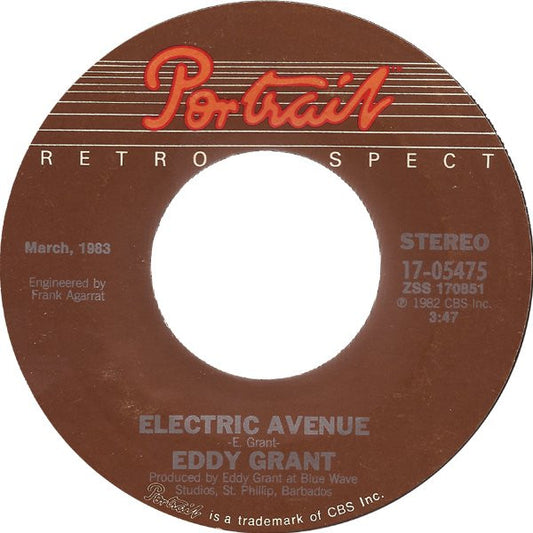 Eddy Grant Groovy Coaster - Electric Avenue / I Don't Wanna Dance