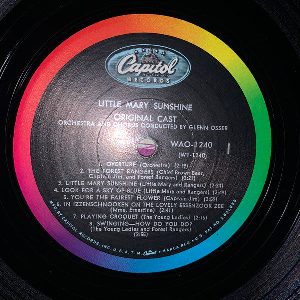 Various Groovy Coaster - Little Mary Sunshine (Original Cast Album)