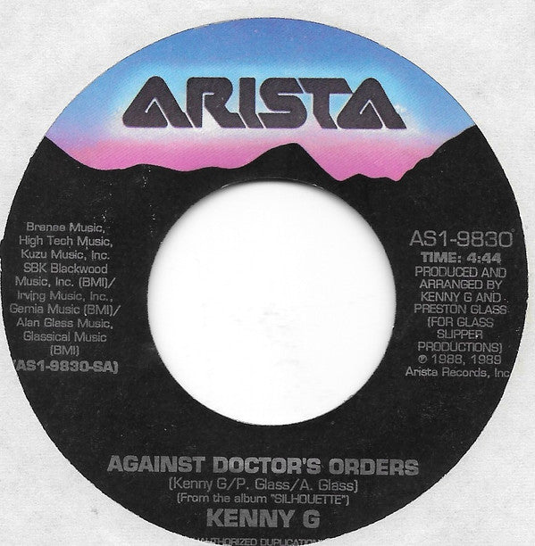 Kenny G Groovy 45 Coaster - Against Doctor's Orders