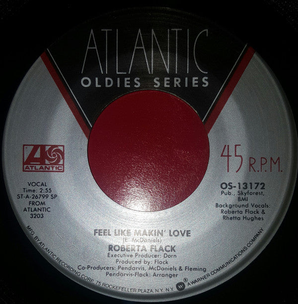 Roberta Flack Groovy 45 Coaster - Feel Like Makin' Love