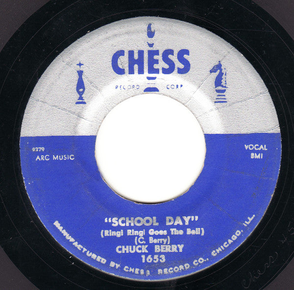 Chuck Berry Groovy 45 Coaster - School Day (Ring! Ring! Goes The Bell)