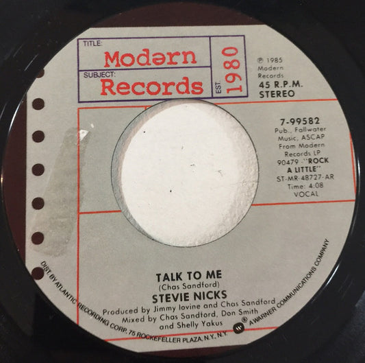 Stevie Nicks Groovy 45 Coaster - Talk To Me