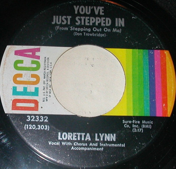 Loretta Lynn Groovy 45 Coaster - You've Just Stepped In (From Stepping Out On Me)