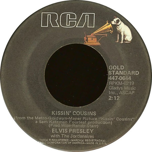 Elvis Presley Groovy 45 Coaster - Kissin' Cousins