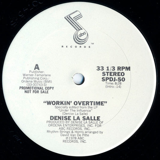 Denise LaSalle Groovy Coaster - Workin Overtime