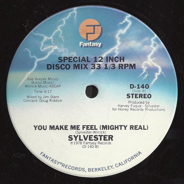 Sylvester Groovy 12"  Coaster - You Make Me Feel (Mighty Real)