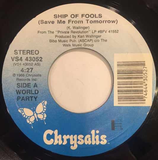 World Party Groovy Coaster - Ship Of Fools