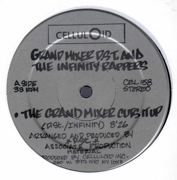 D.St. Groovy 12" Coaster - The Grand Mixer Cuts It Up!