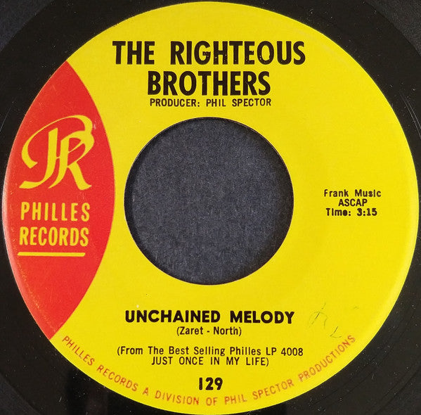 The Righteous Brothers Groovy 45 Coaster - Unchained Melody