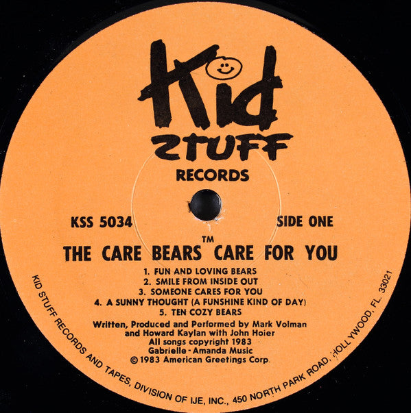 The Care Bears Groovy Coaster - The Care Bears Care For You (Side 1)