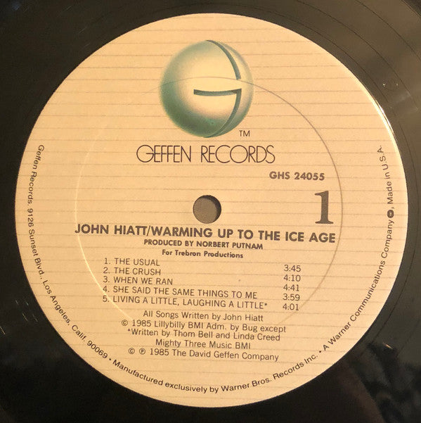 John Hiatt Groovy lp Coaster - Warming Up To The Ice Age