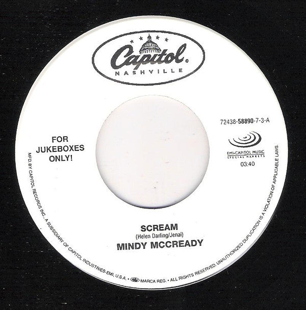 Mindy McCready Groovy 45 Coaster - Scream