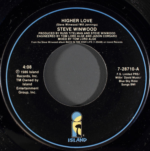 Steve Winwood Groovy Coaster - Higher Love