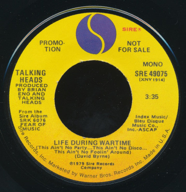 Talking Heads Groovy Coaster - Electric Guitar