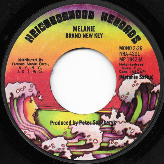 Melanie Groovy 45 Coaster - Brand New Key