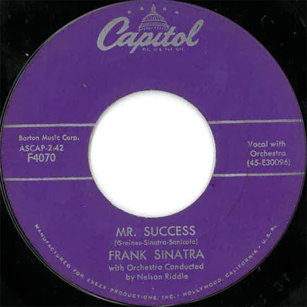 Frank Sinatra Groovy Coaster - Mr. Success