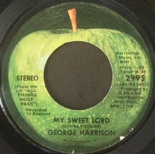 George Harrison Groovy 45 Coaster - My Sweet Lord