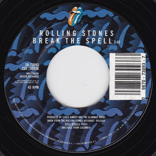 The Rolling Stones Groovy 45 Coaster -Break the Spell