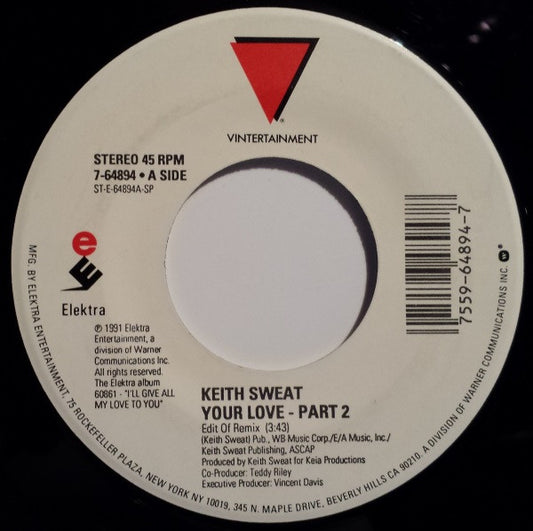 Keith Sweat Groovy Coaster - Your Love - Part 2