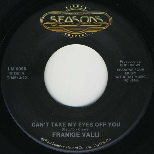 Frankie Valli Groovy Coaster - Can't Take My Eyes Off You