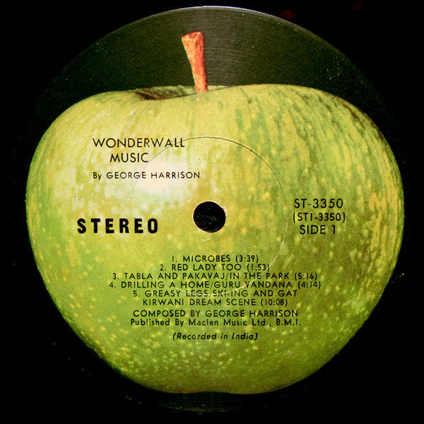 George Harrison Groovy Coaster - Wonderwall Music (Side 1)