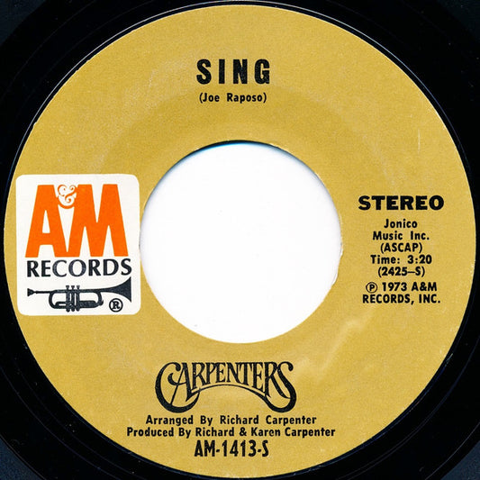 Carpenters Groovy Coaster - Sing