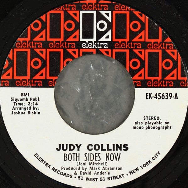 Judy Collins Groovy 45 Coaster - Both Sides Now