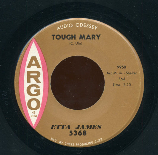 Etta James Groovy 45 Coaster - Tough Mary